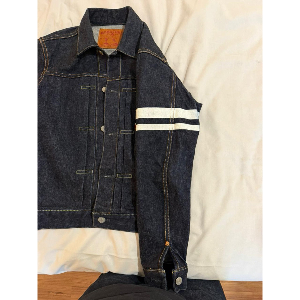 Jaket denim momotaro type 1