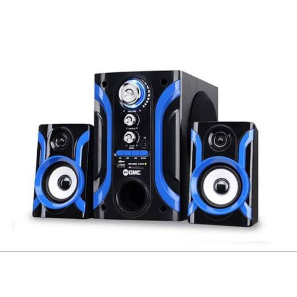 Speaker Aktif GMC 888L - 60 Watt RMS, Bluetooth, FM Radio