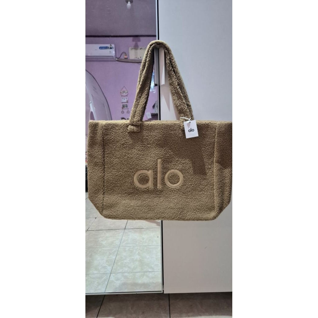 alo yoga fleece totebag bag original