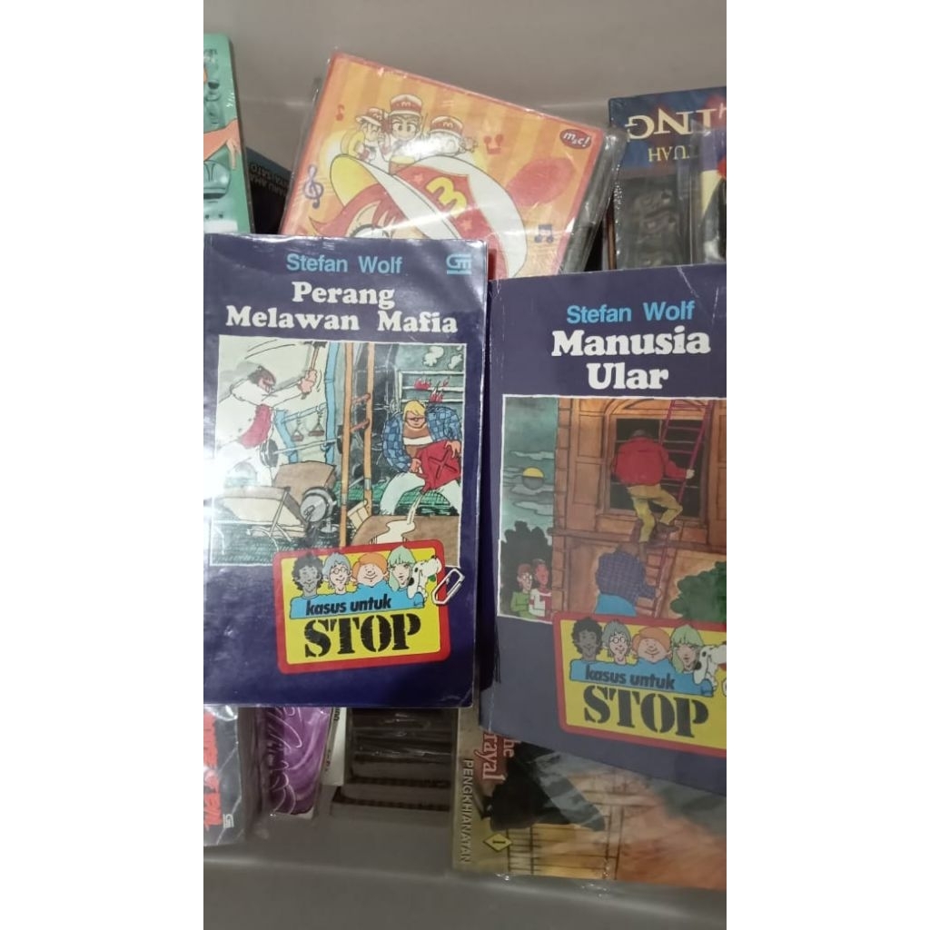 Novel Kasus Untuk STOP Stevan Wolf