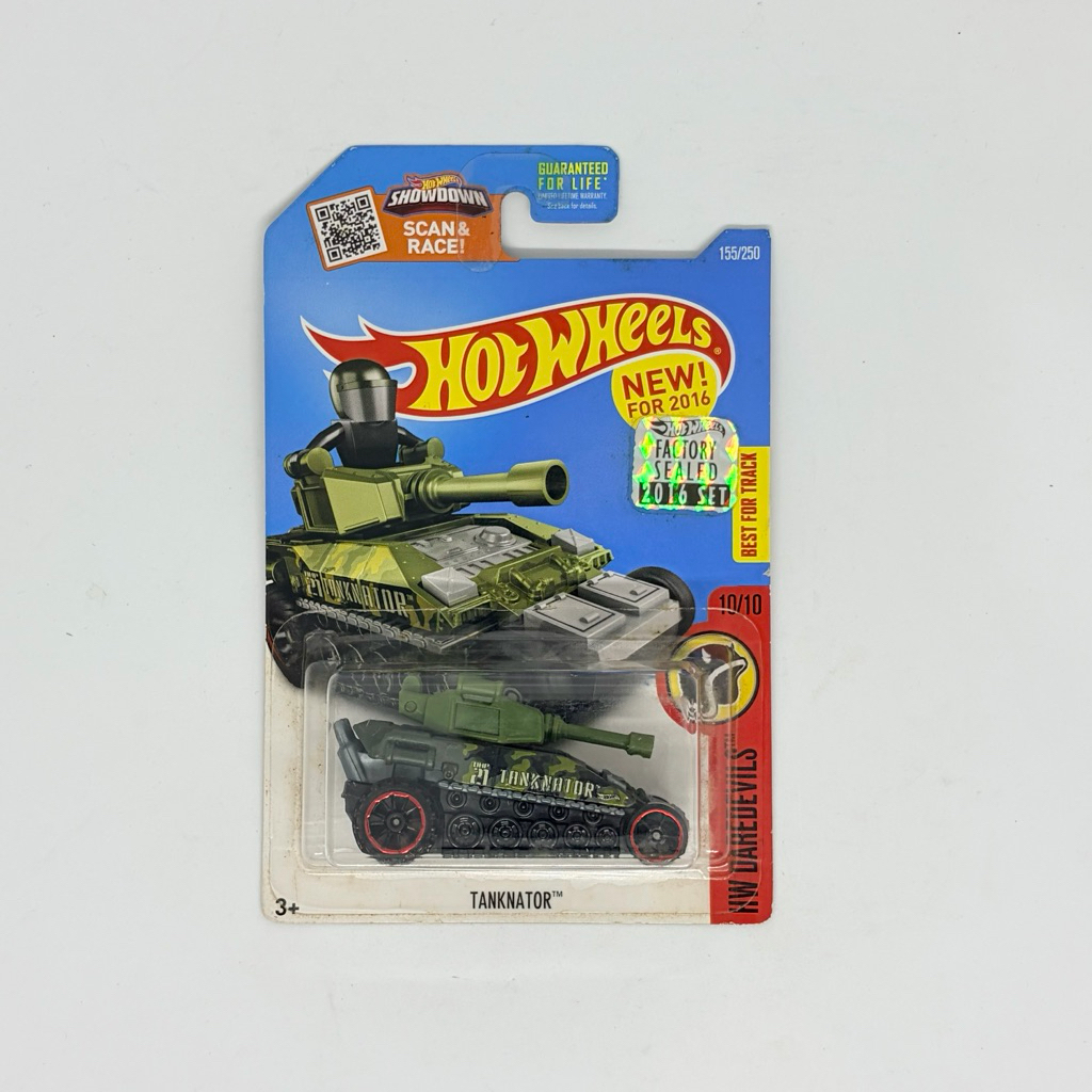 Hot Wheels Invader Tanknator FS Green Cockney Cab Taxi