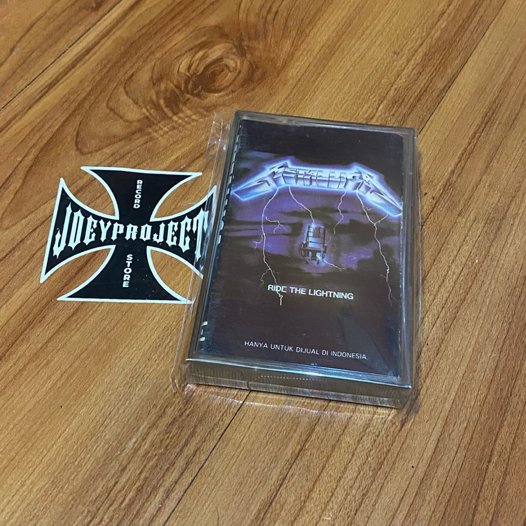 kaset metallica - ride the lightning