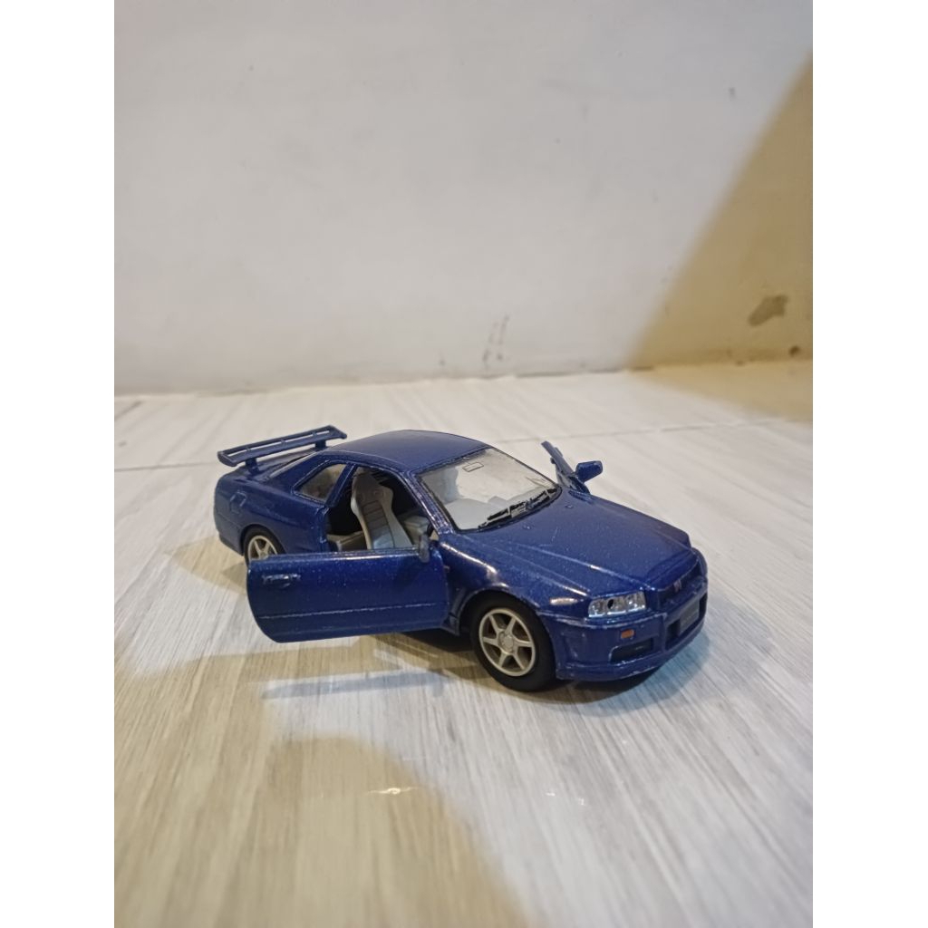 Kinsmart Diecast Nissan Skyline GT-R R34 (Bekas)