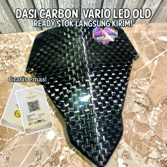 Dasi carbon kevlar led old motif catur / spreatow