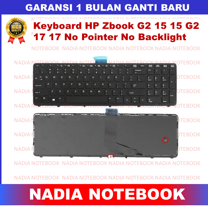 Keyboard HP ZBook 15 G2 ZBook 17 G2 15 17 733688-001
