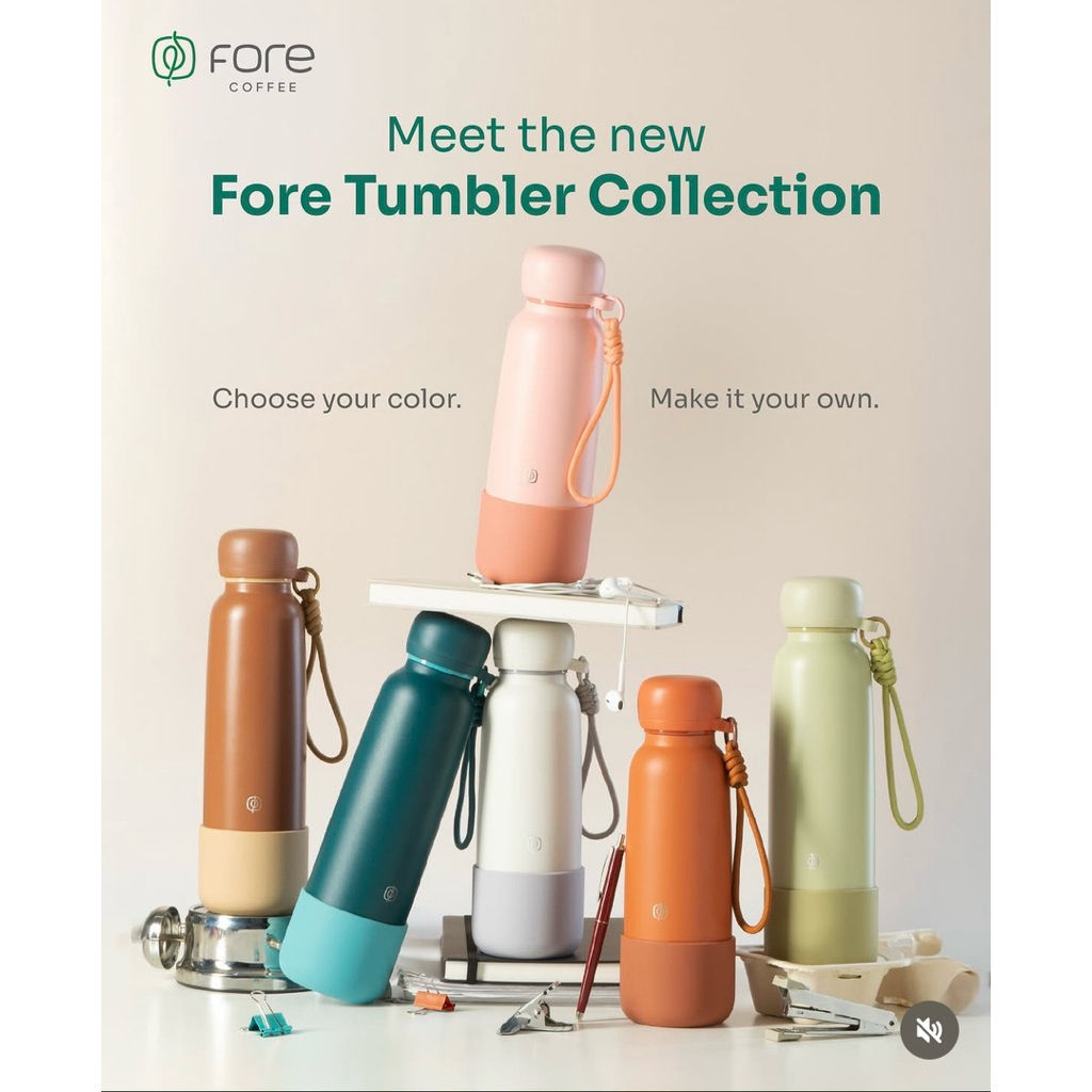 FORE - NEW TUMBLER FORE COFFEE ORIGINAL 100% - 532ML