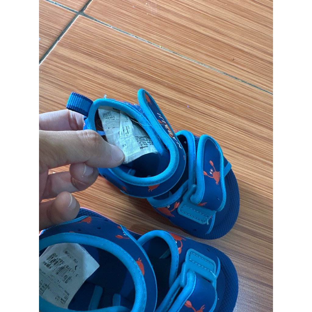 Decathlon NABAIJI Sandal Kolam Renang Anak Biru - 8616314