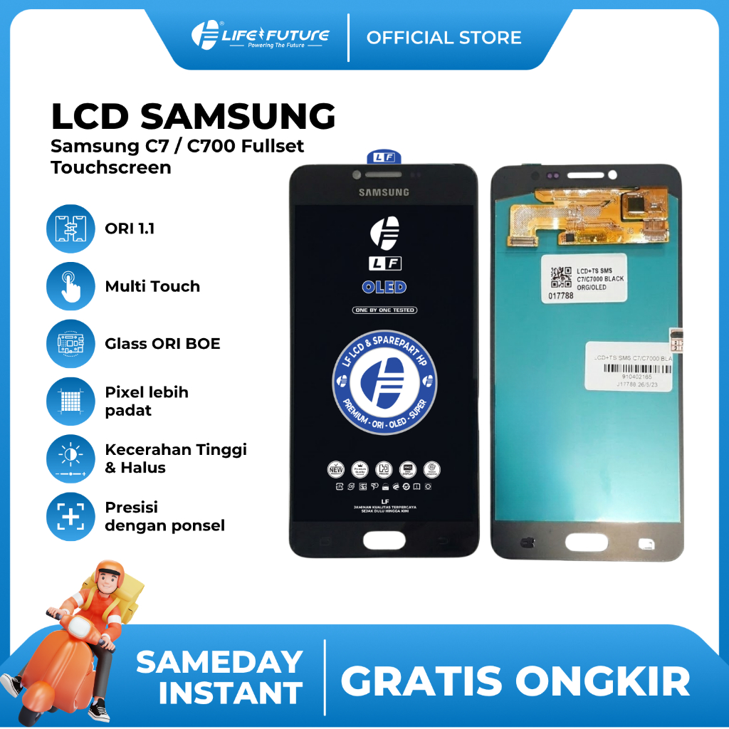 LF - LCD Samsung C7 / C700 Fullset Touchscreen