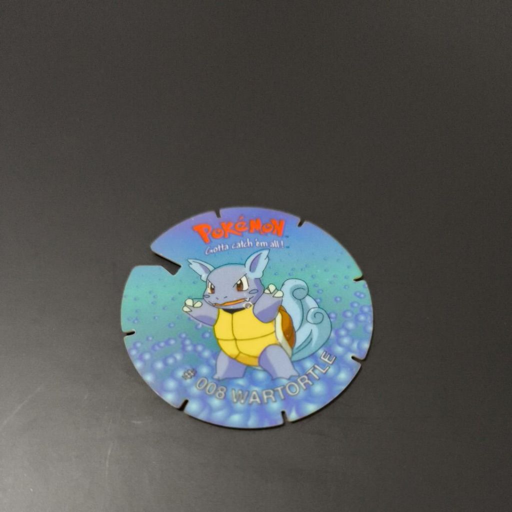 Tazos #008 Wartortle Spin