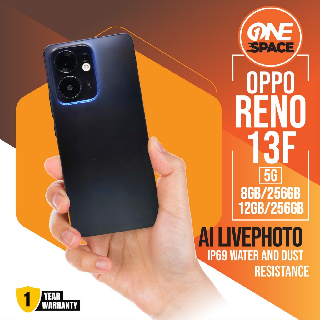 OPPO Reno 13F 5G 8/256 12/256 RAM 8 12 ROM 256 HP Android Reno13 F