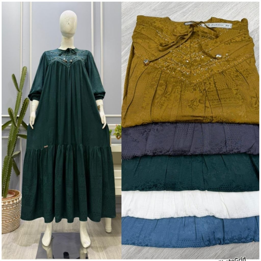 Gamis salvina.ys Terbaru best seller ORI salvina100%