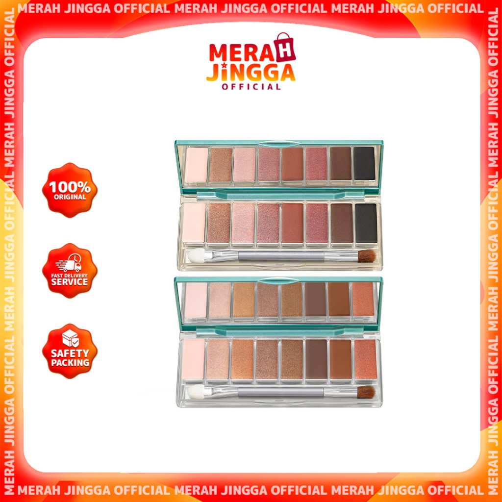 Wardah Exclusive Eyeshadow Palette | Merah Jingga Official