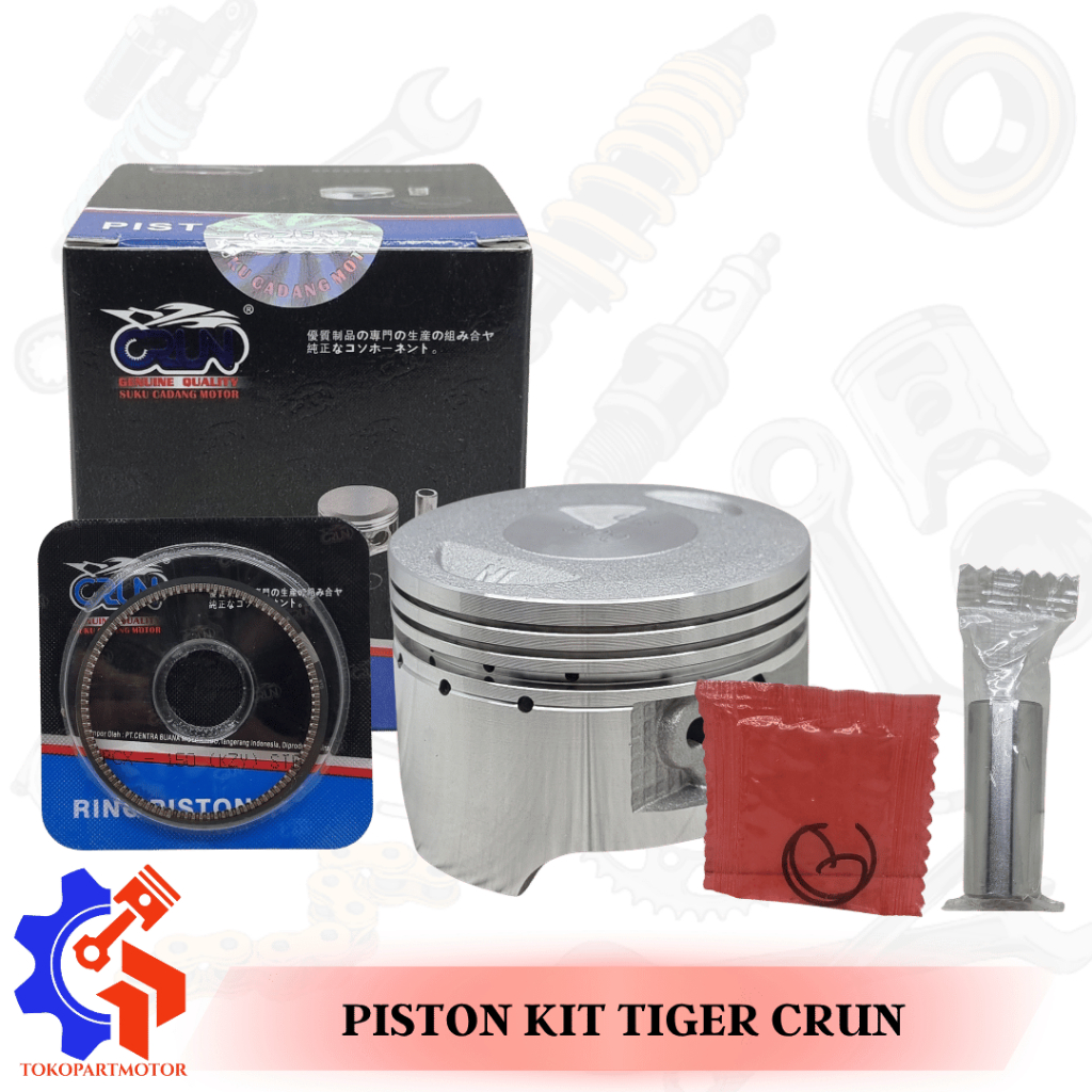 PISTON KIT SEHER KIT PISTON RING TIGER CRUN