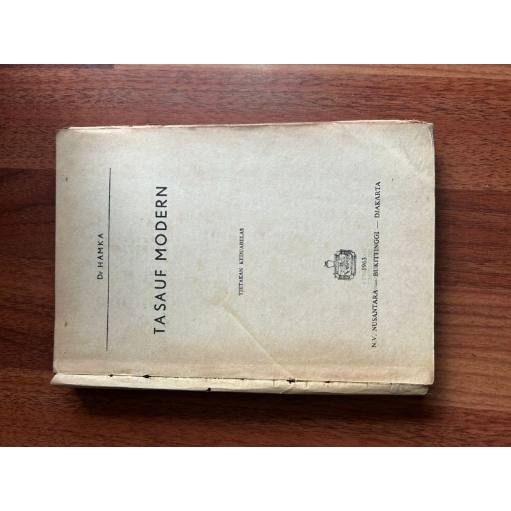 Buku bacaan - TASAUF MODERN TJETAKAN KEDUA BELAS