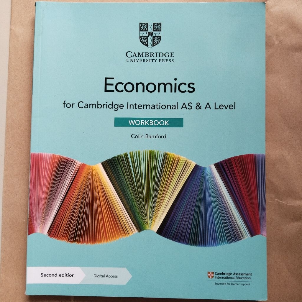 Mentari Bookstore - Cambridge International AS & A Level Economics Workbook with Digital Access (2 Y