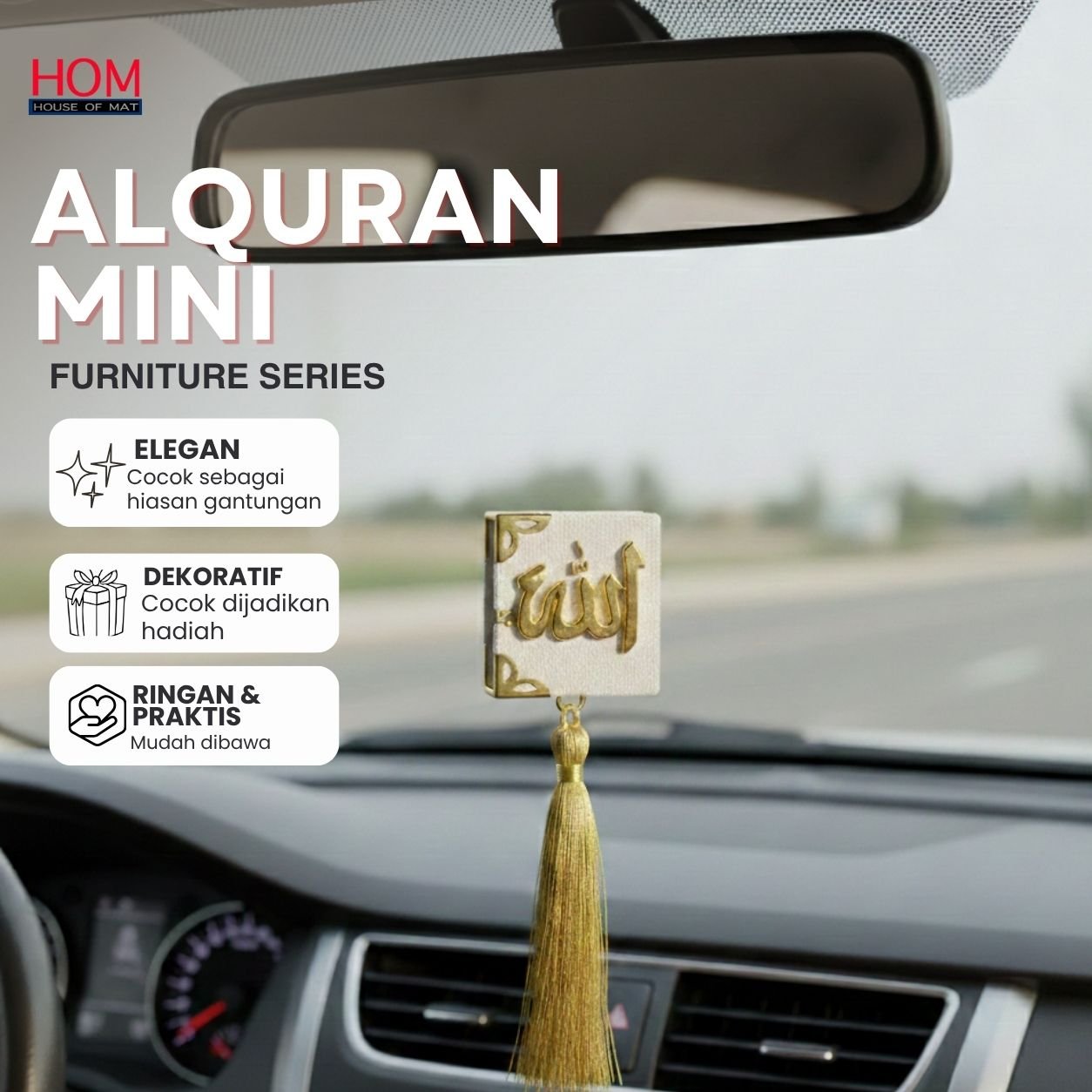 ALQURAN MINI TURKI / QURAN MINI / ALQURAN MINI GANTUNG / SOUVENIR