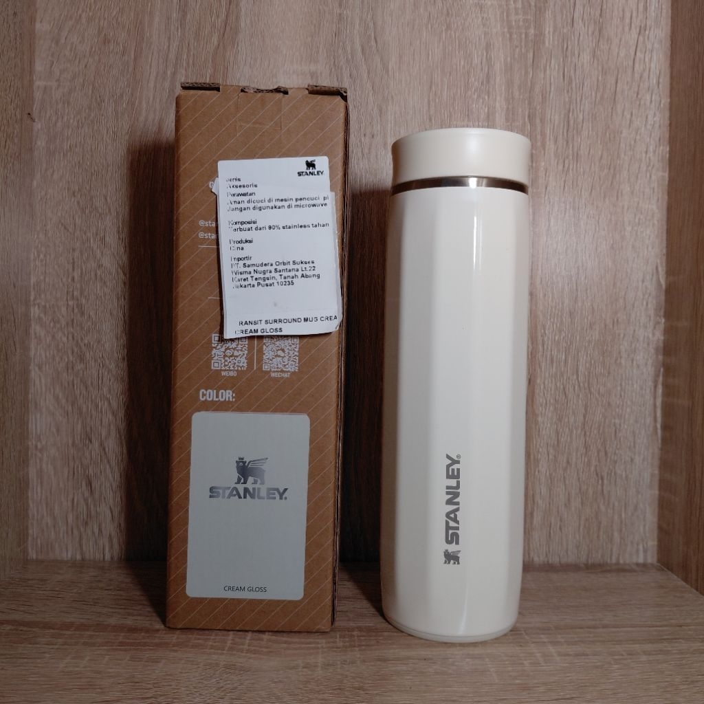 [NEW] Stanley The Transit Surround Mug 16oz - Cream Gloss