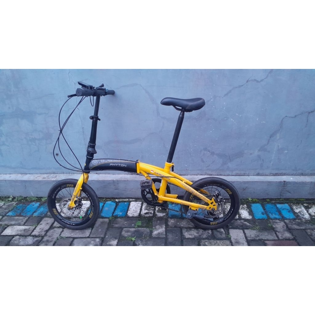 Sepeda lipat 16inch dewasa anak bekas normal siap pakai terawat