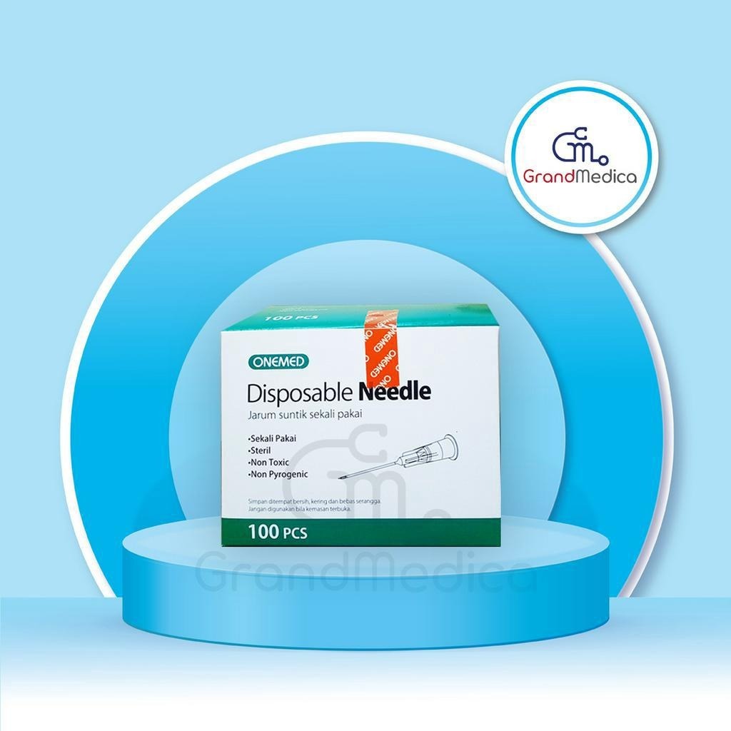 ECERAN Needle Onemed 18G  / Disposable Needle / Jarum Disposable OneMed - Isi 100