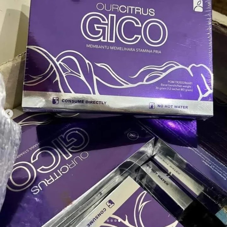 GICO Minuman Serbuk Blackcurrant Original