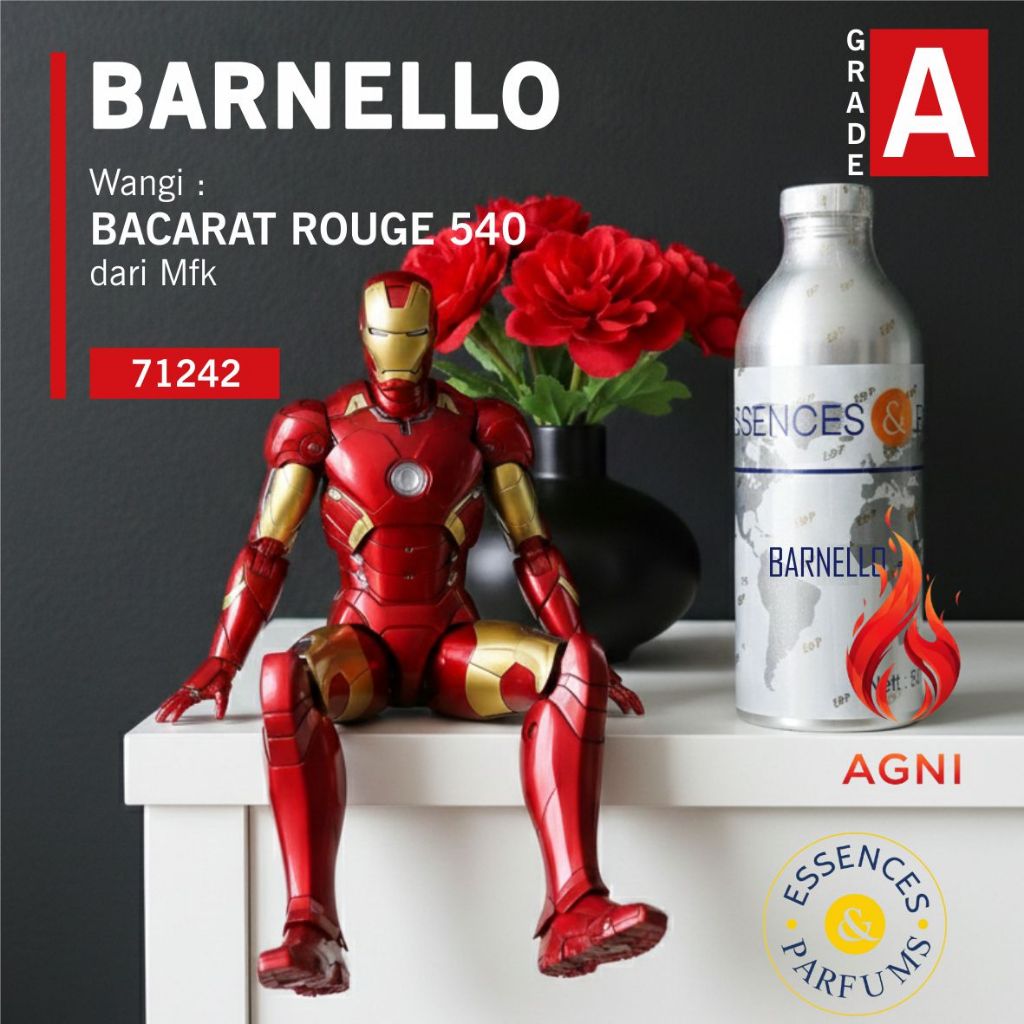 BARNELLO [Grade A] Essences & Parfums - 500gr Segel [Bacarat Ruoge 54O]