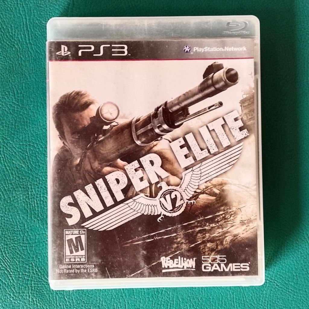 BD Kaset PS3 Original Sniper Elite V2