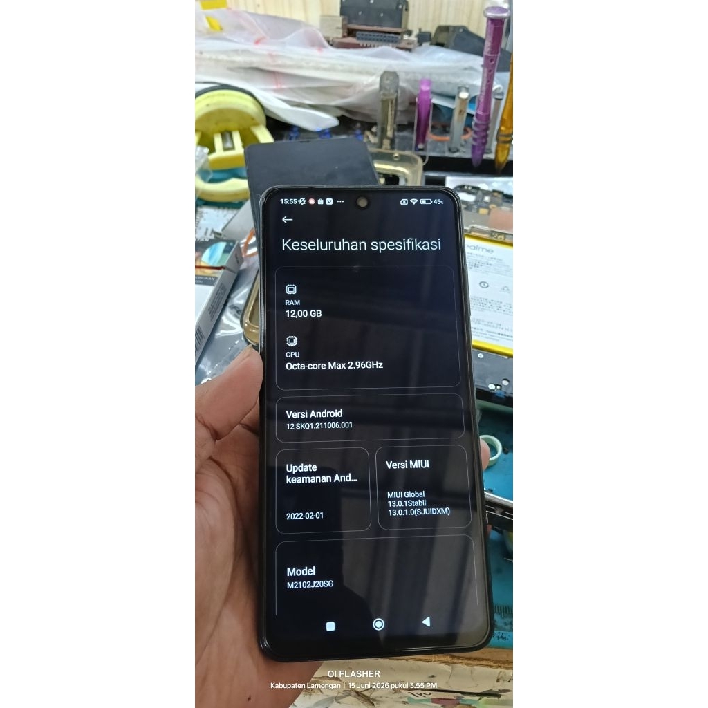 MESIN ONLY POCO X3 PRO