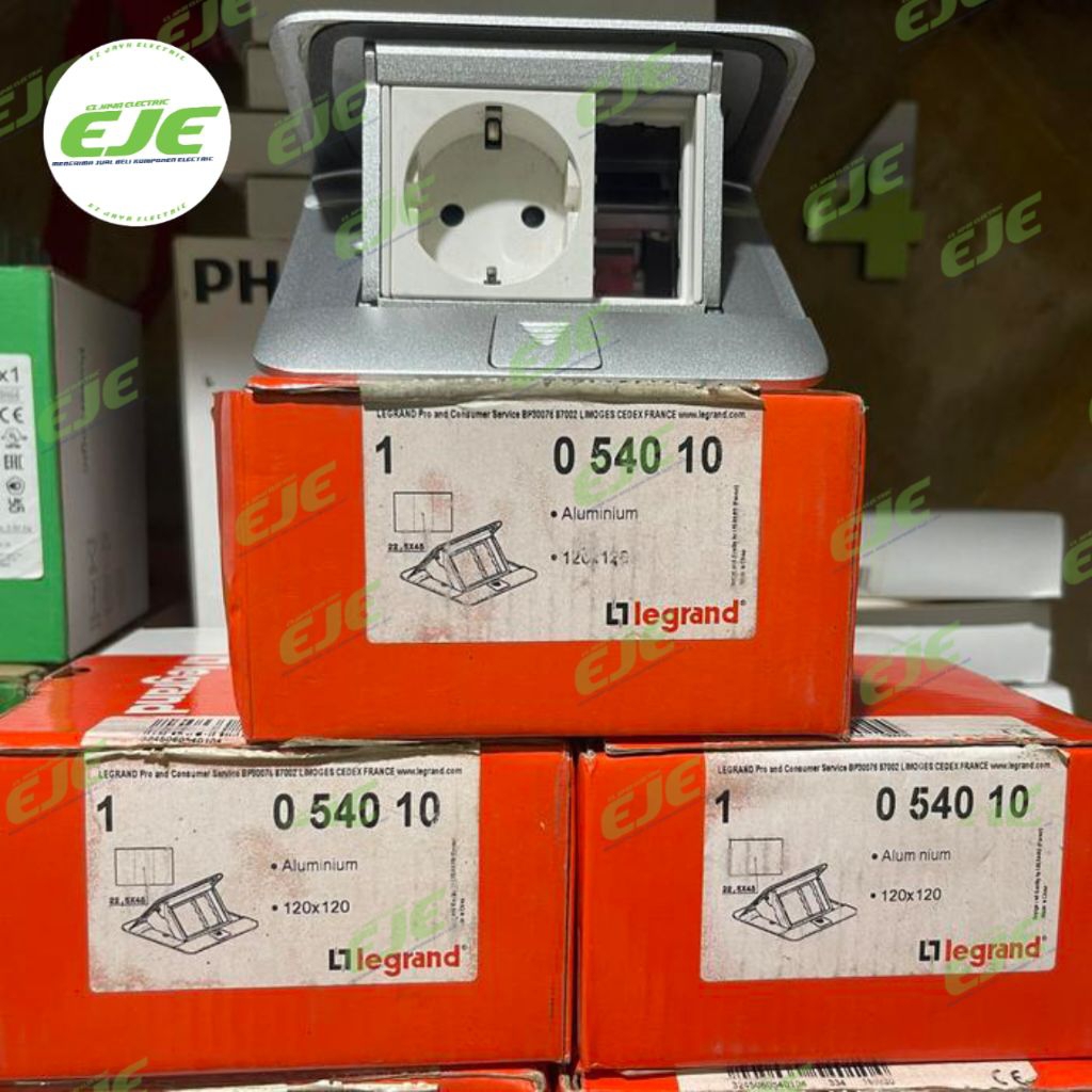 STOP KONTAK LANTAI LEGRAND FLOOR SOKET LEGRAND 054010
