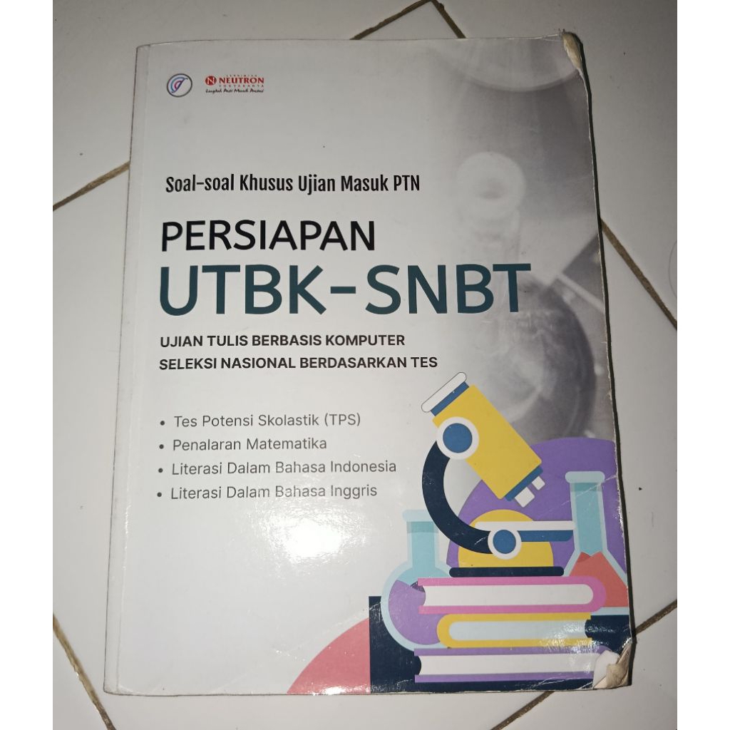 Buku UTBK SNBT Neutron 2026 || Buku UTBK SNBT || Buku SMA kelas 12 || Buku Neutron
