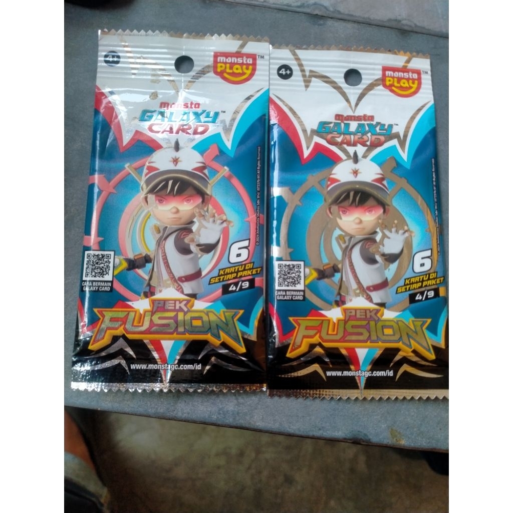 Monsta Galaxy card PEK fusion