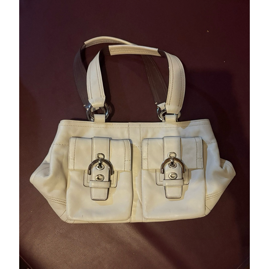 PRELOVED TAS COACH SOHO DOUBLE  BUCKLE
