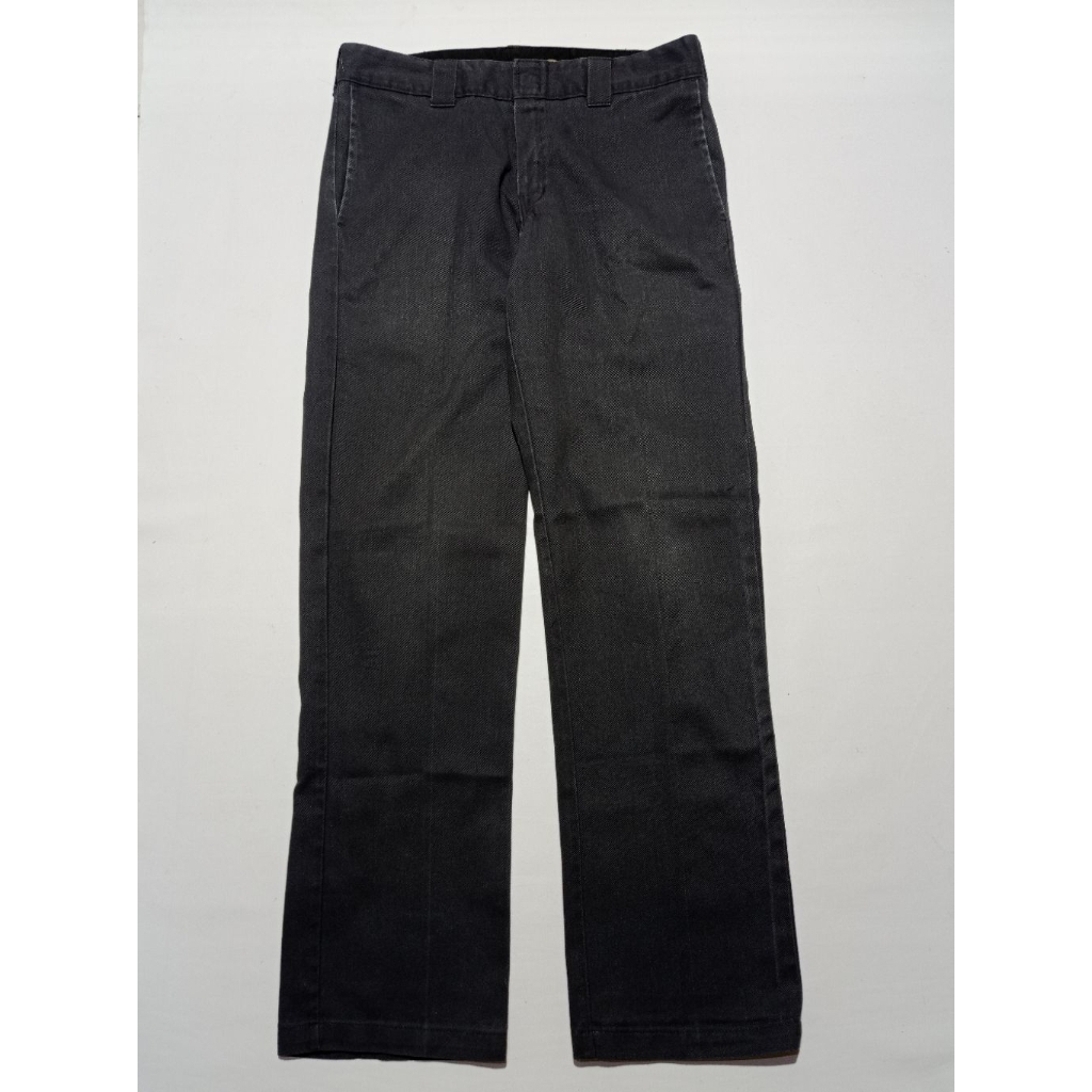 Celana Dickies 873 Flex Slim Fit Warna Charcoal Size 33×34 Second Brand Dickies