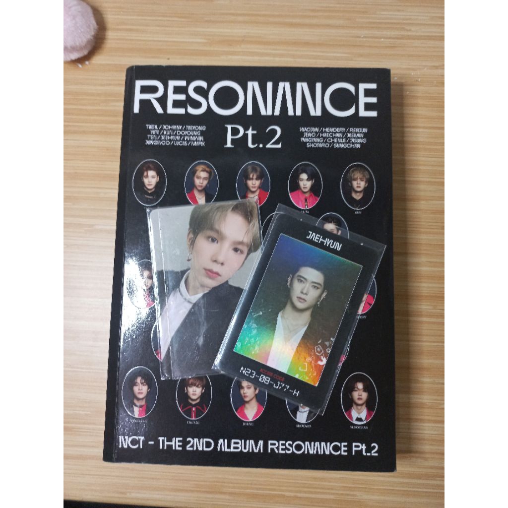 ALBUM RESONANCE NCT ARRIVAL, AC JAEHYUN, PC SHOTARO