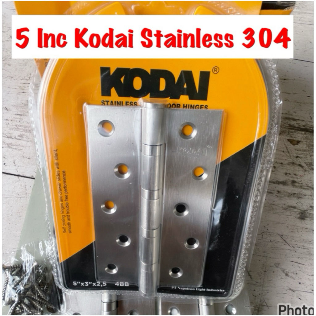 Kodai Engsel 3 Inc 4 inc 5 inc stainless sus 304 premium tebal Kodai Stanlis Tebal KODAI STANLIS TEB