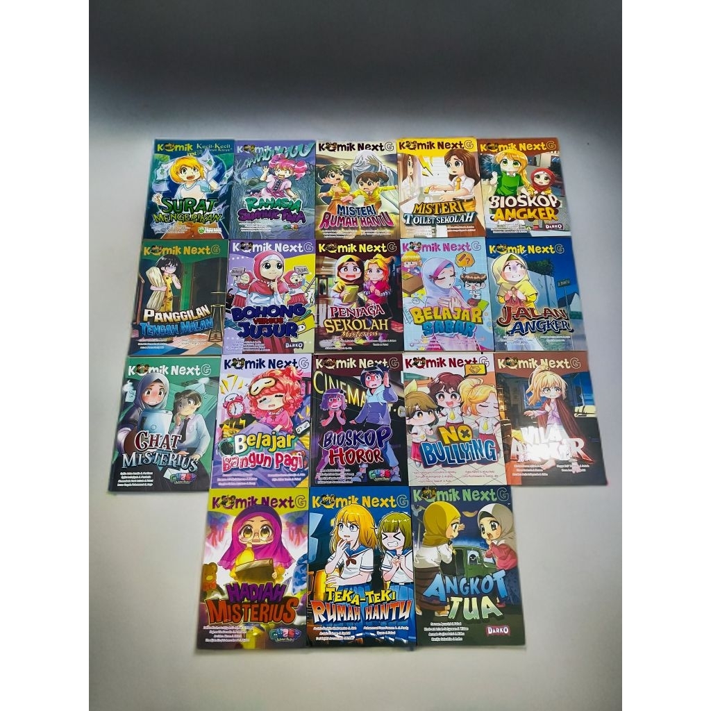 OBRAL BUKU KOMIK / KOMIK ANAK / KOMIK KKPK / KOMIK NEXT G / BOHONG VERSUS JUJUR / NO BULLYING / BIOS