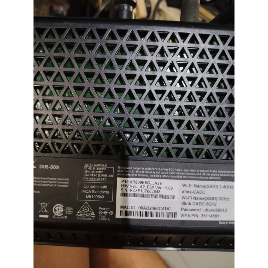 nodem Dlink dir809 dual band