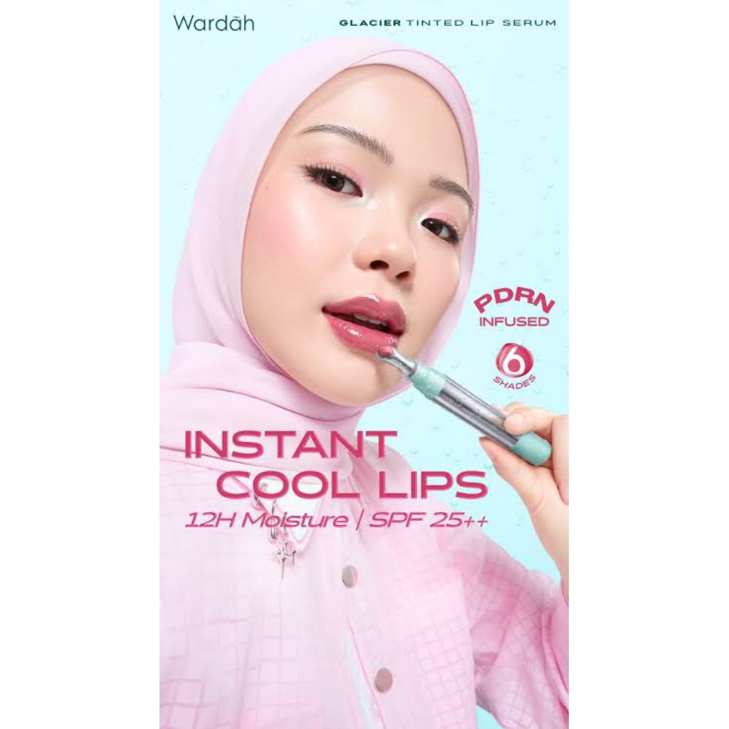 WARDAH PDRN Glacier Tinted Lip Serum