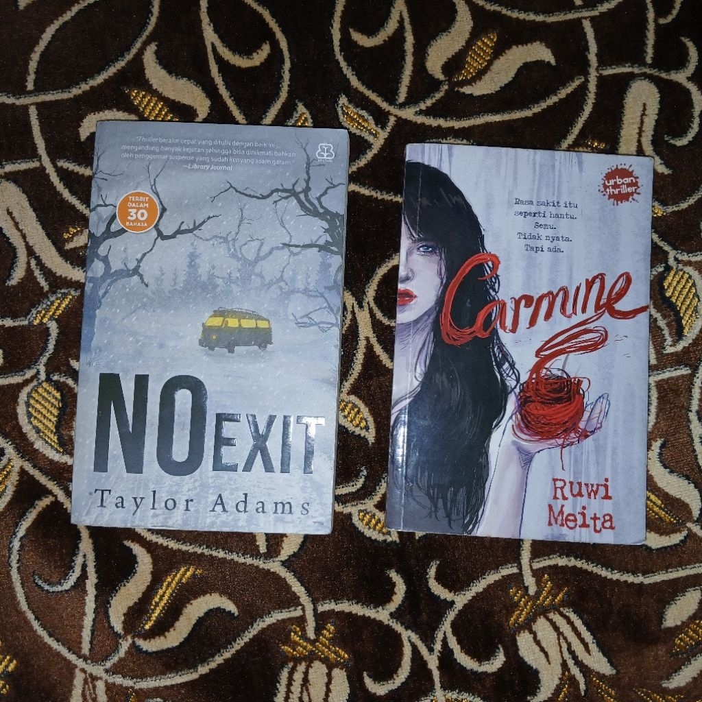 Bundling Novel No Exit & Carmine
