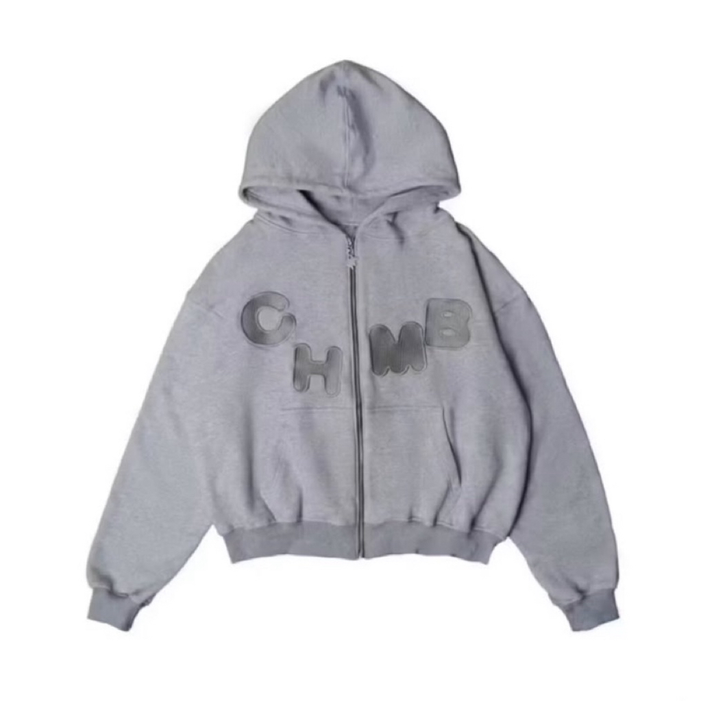 ZIPPER CHMB MISTY GREY