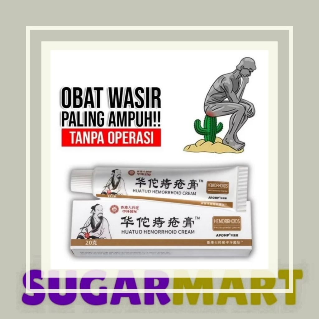 Salep Wasir Dictamni / Huatuo Hemmoroid 20gr