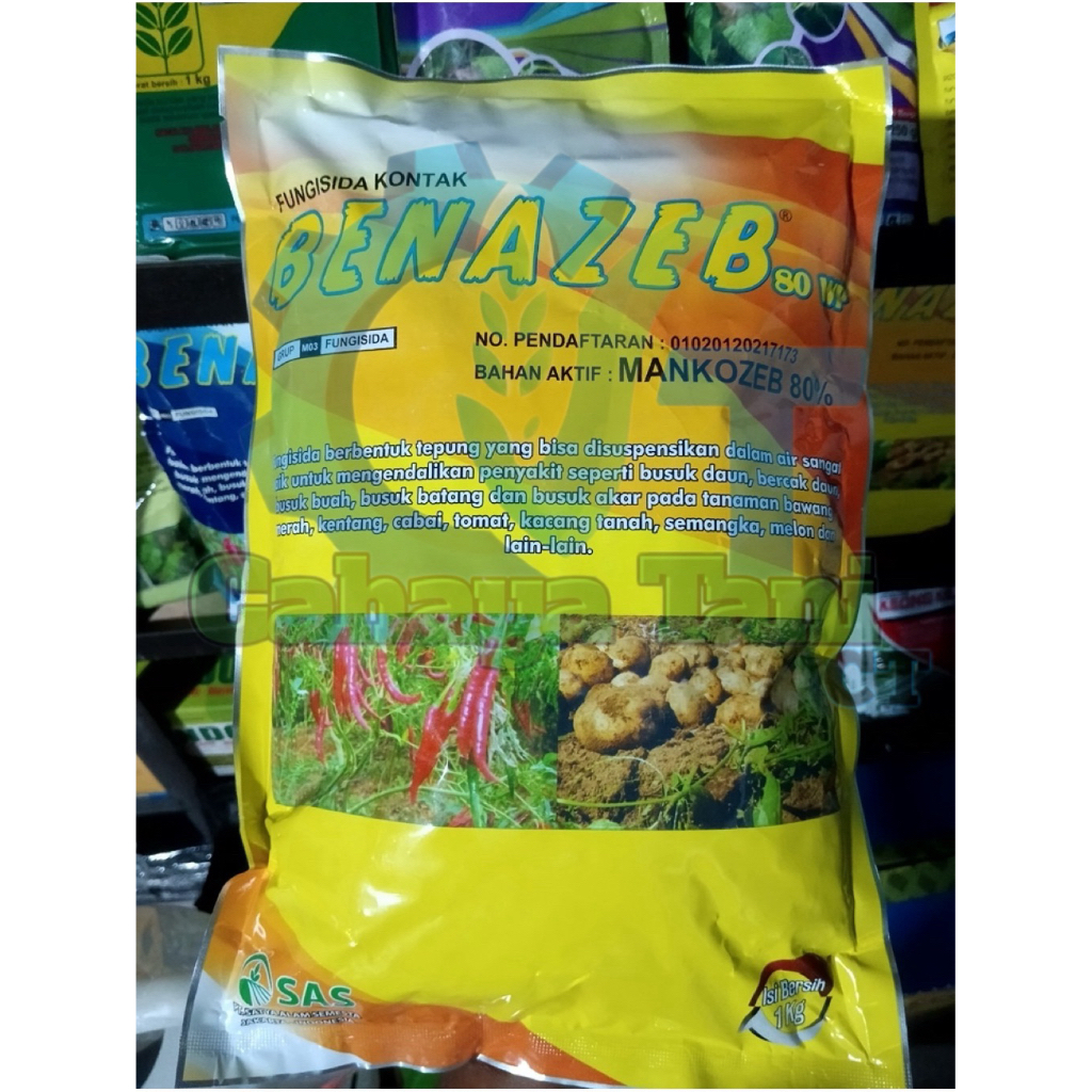 Fungisida Benazeb 80WP 1Kg