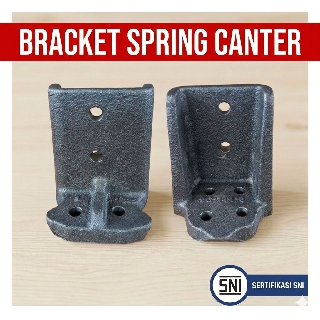 DUDUKAN PERDAUN BELAKANG /HANGER PER BELAKANG CANTER /BRACKET SPRING CANTER/ HANGER BANTU BELAKANG C