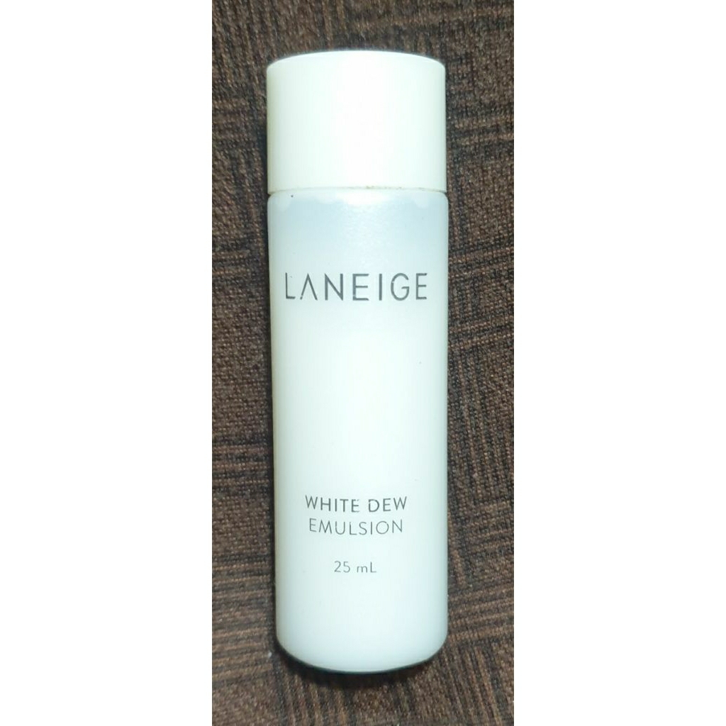 Laneige White Dew Emulsion 25ml Moisturizer Pelembab Wajah Travel Mini Size Preloved Prelove PL