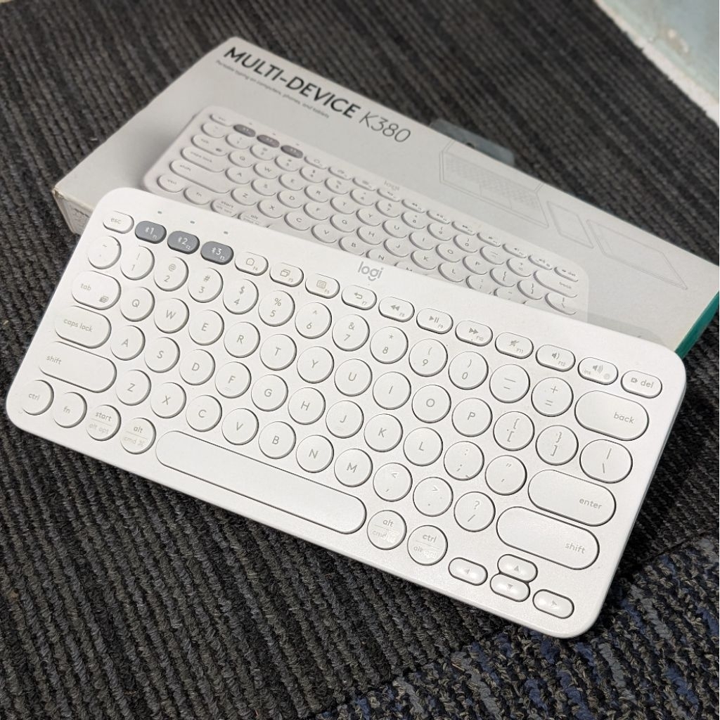 Keyboard Logitech K380 Bekas 2nd Bluetooth Keyboard Bluetooth Wireless Logitech Logi Logi Tek Logi T
