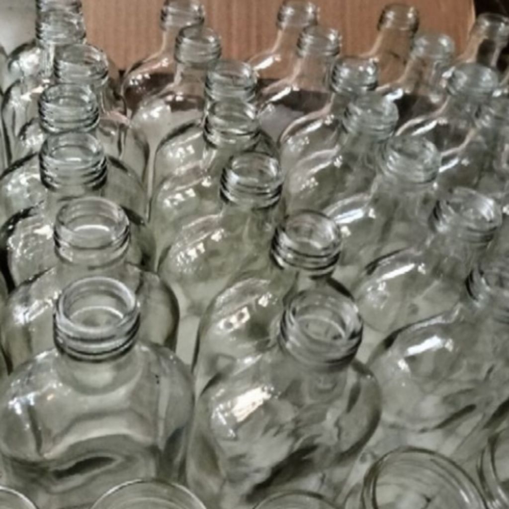 botol gepeng untuk cupang bekas mensen