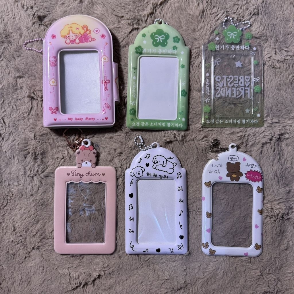 WTS CARDHOLDER CAHOL CARD HOLDER SANRIO TINY CHUM HAECHAN FANMADE FANSITE