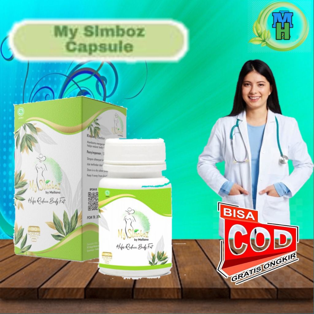 My Slimboz by Mellano Obat Herbal - Slimming isi 30 Capsule