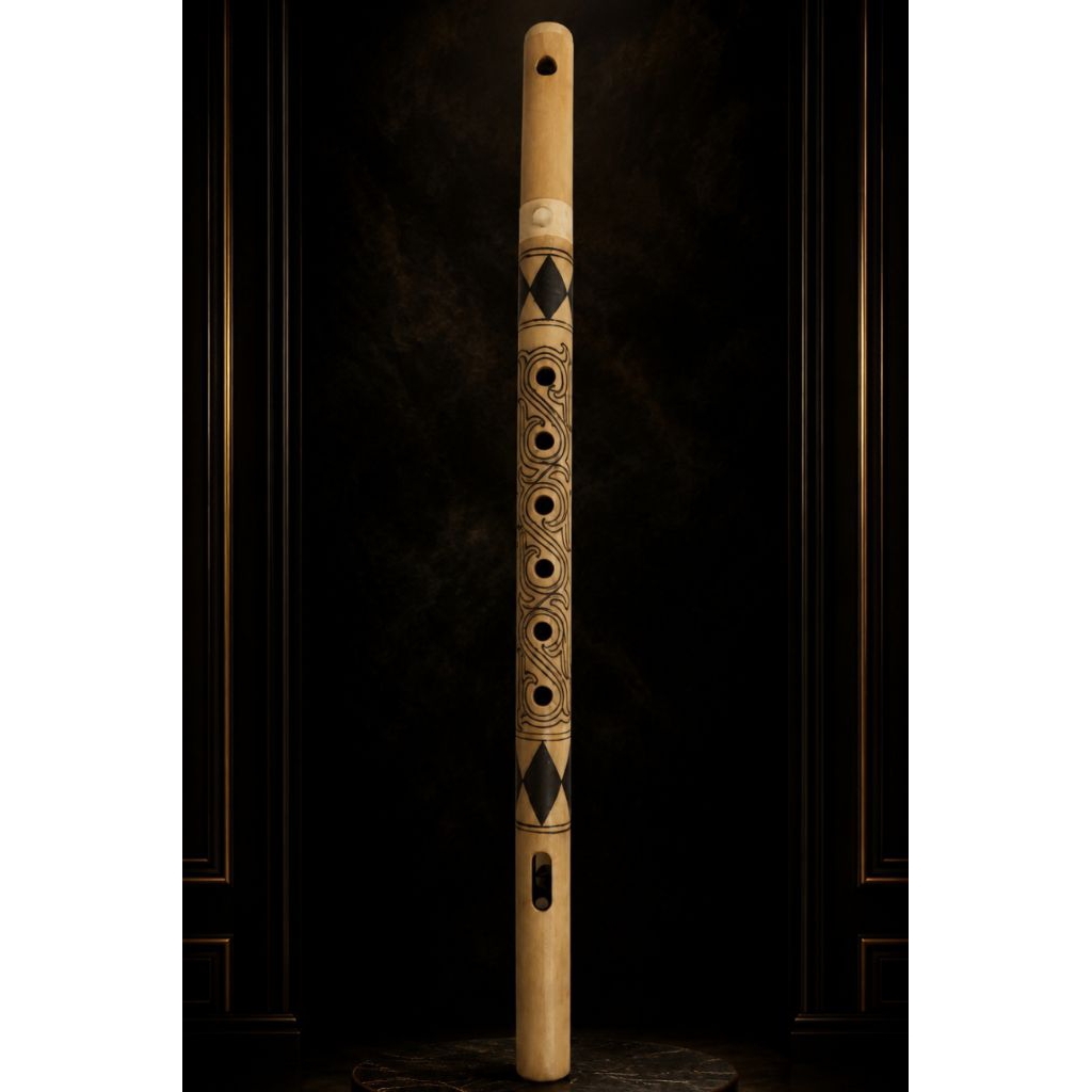 Seruling Batak Toba Motif Gorga