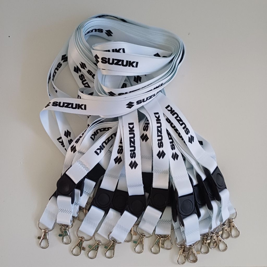 Lanyard Tali Id Card Motif Suzuki