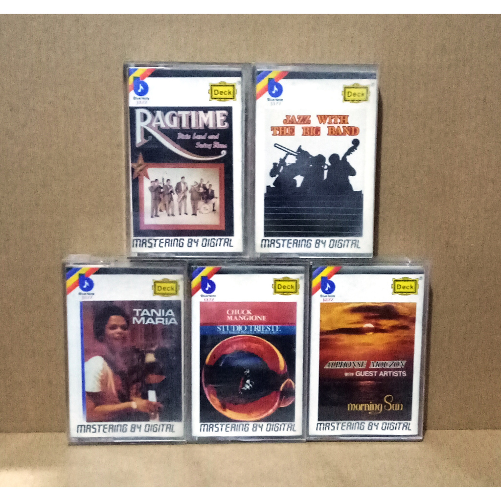 OBRAL KASET JAZZ BARAT - BLUE NOTE JAZZ SERIES - PAKET 5 KASET